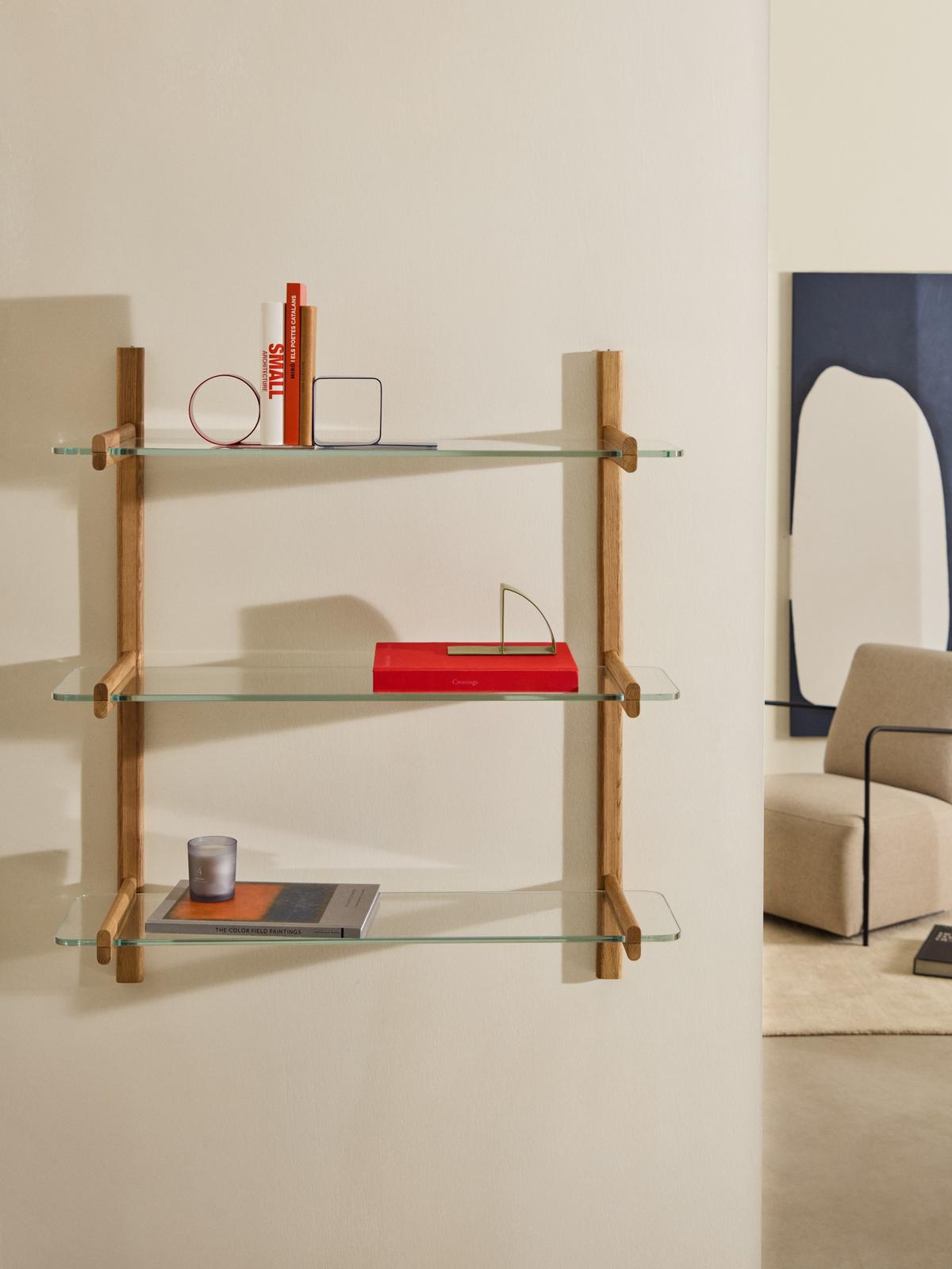 Modulair Wandrek Sitra Massief Eikenhout