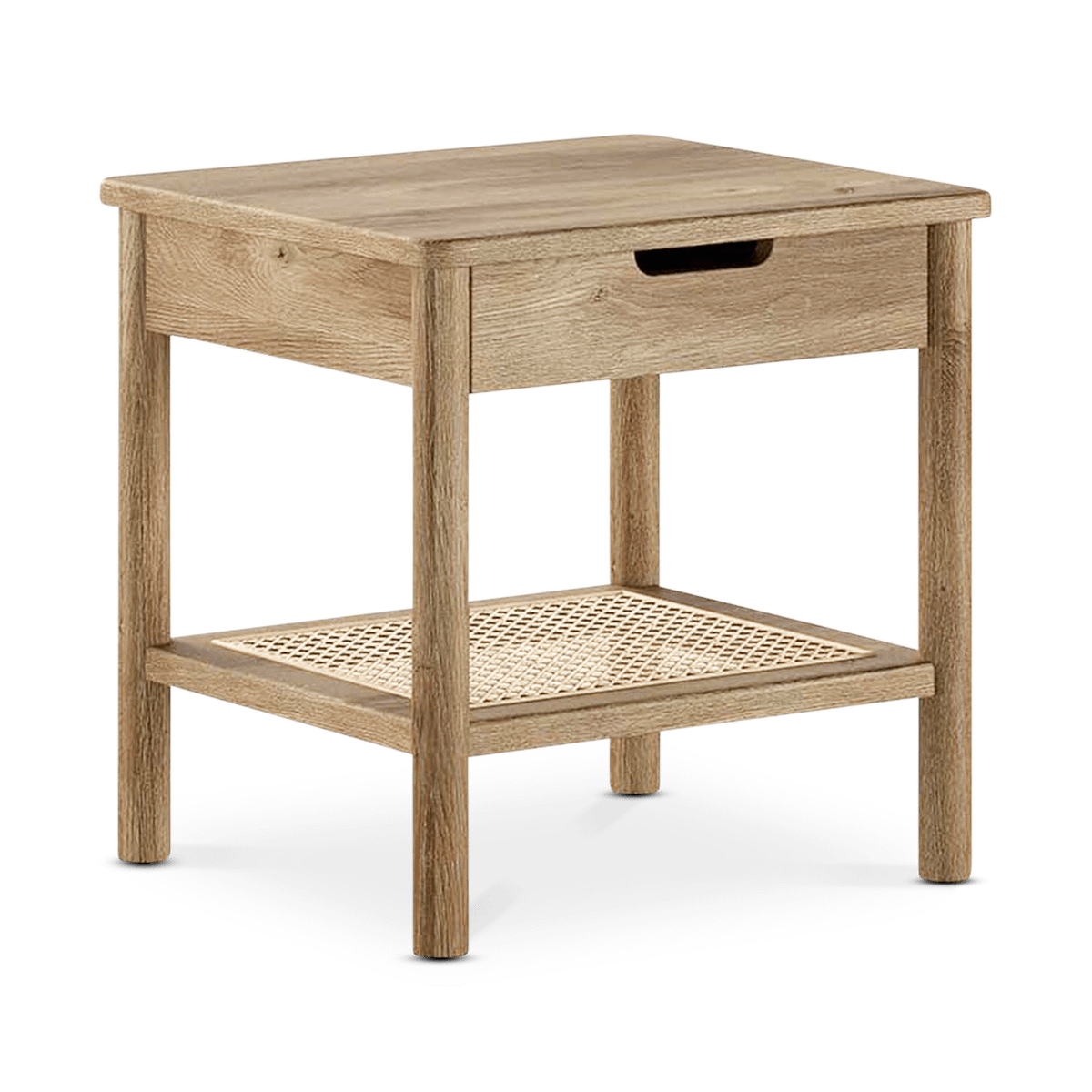 Nachttafel OLIVE Rotan Eik