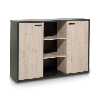 Dossierkast 3-Vak UPGRADE Zwart/Kastanje Dossierkast 3-Vak UPGRADE Zwart/Kastanje