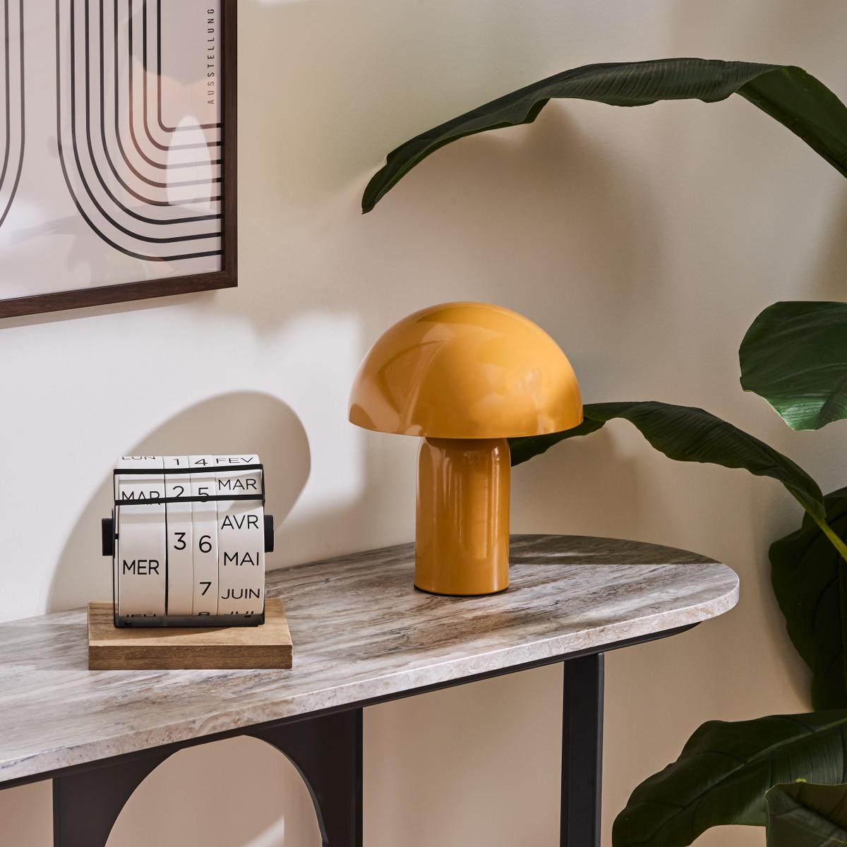 Tafellamp PADDOK Metaal Oker