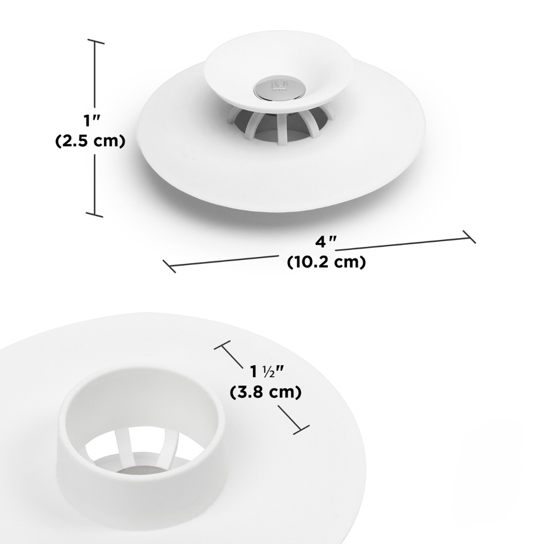 Afvoerafsluit/Haarvanger FLEX Wit Afvoerafsluit/Haarvanger FLEX Wit