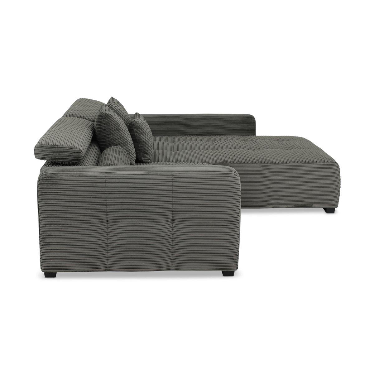 Hoeksalon LORETO Donkergrijs B283-L231