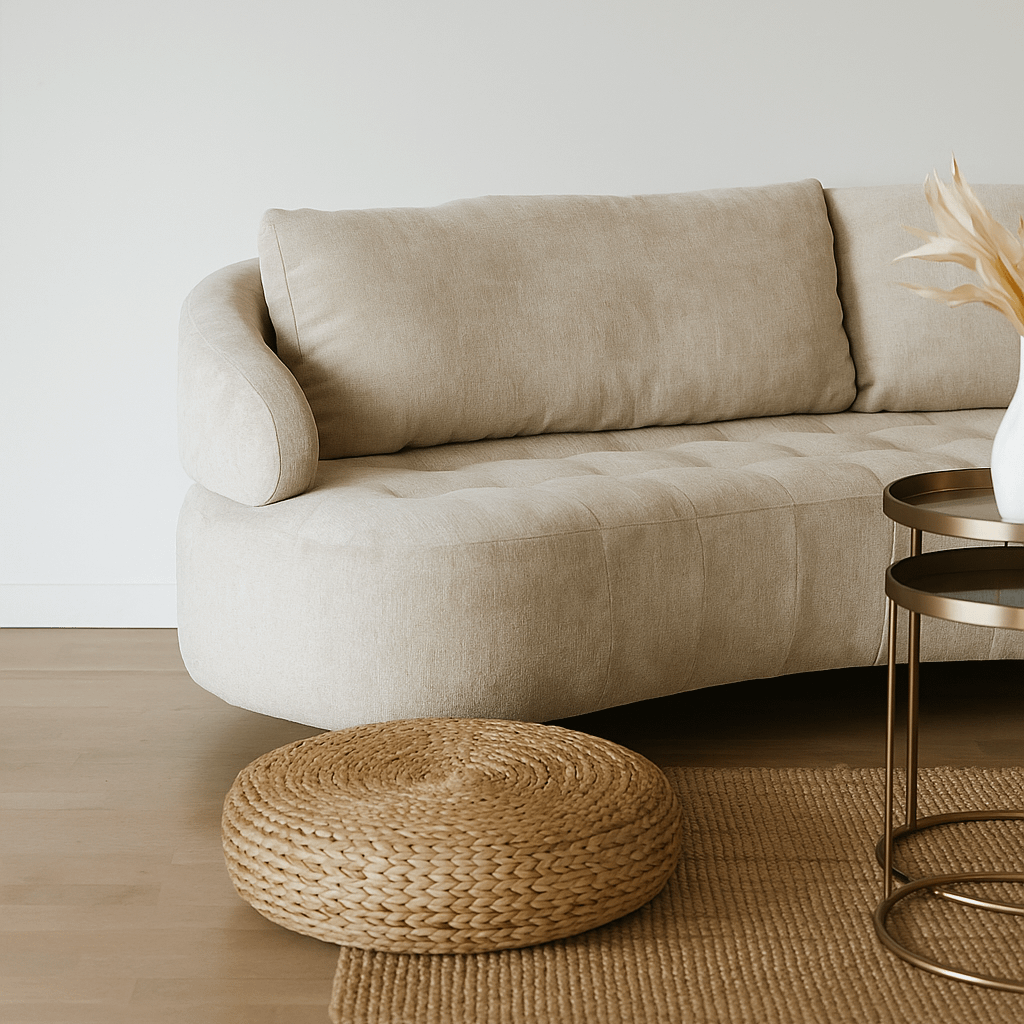 2,5 -zit LOLITA Verstelbare Rug Beige B242