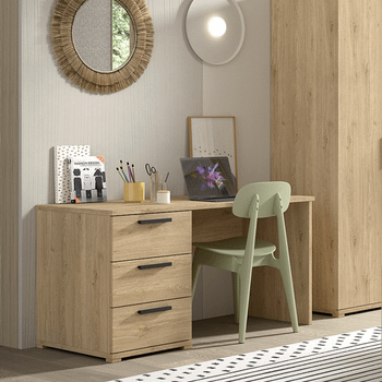Bureau DIEWKE Eik 140x65 Bureau DIEWKE Eik 140x65