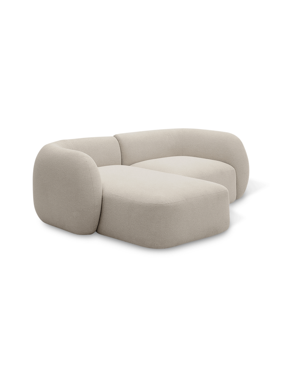 Hoeksalon Martina Longchair links Steenkleur B230