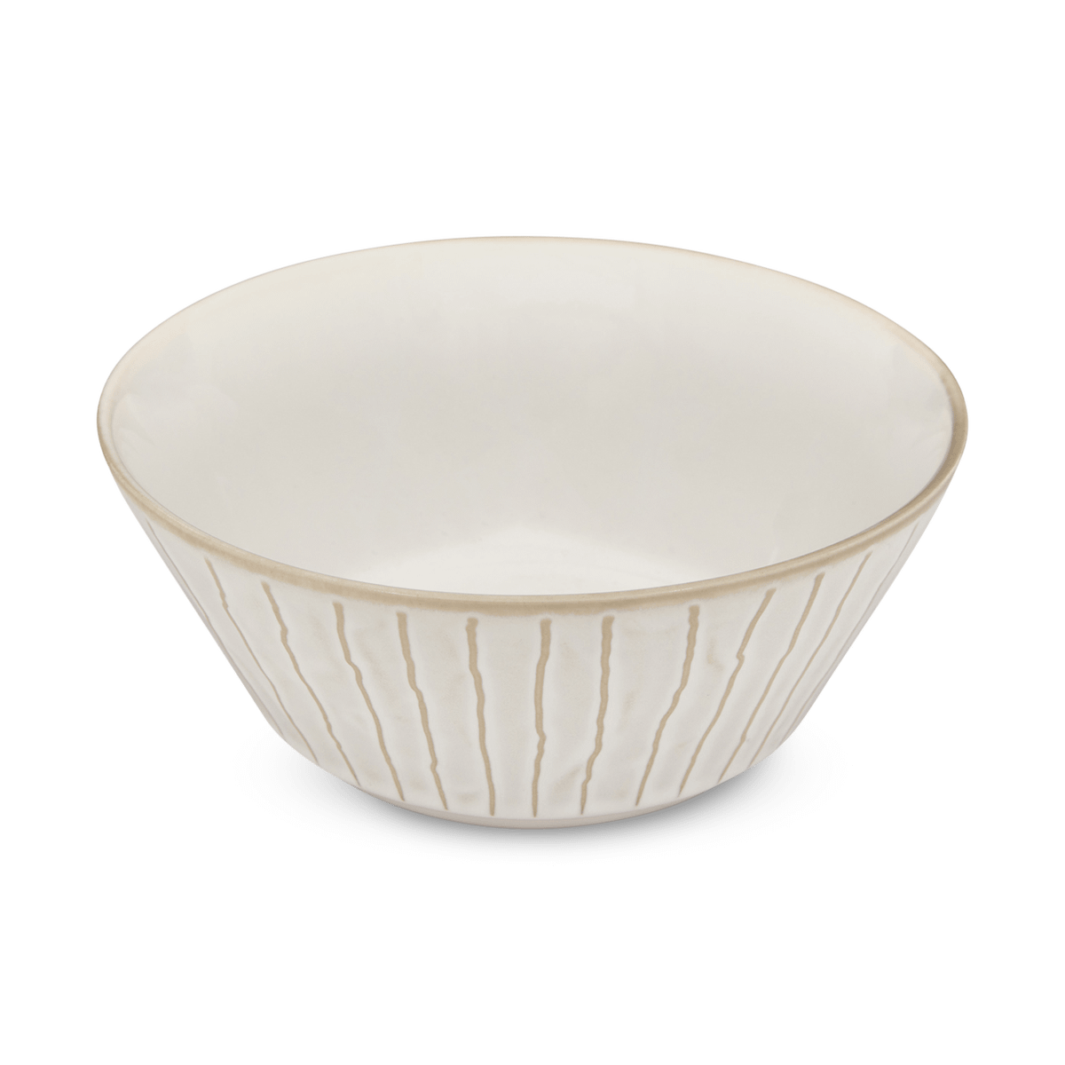Kom CAZIMA Strepen Beige