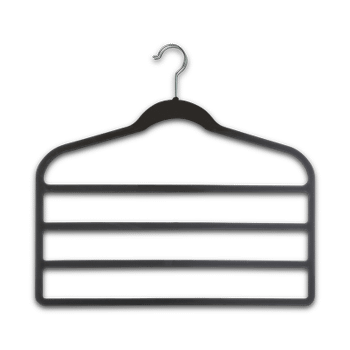 Kleerhanger Set van 2 CORRE Zwart Kleerhanger Set van 2 CORRE Zwart