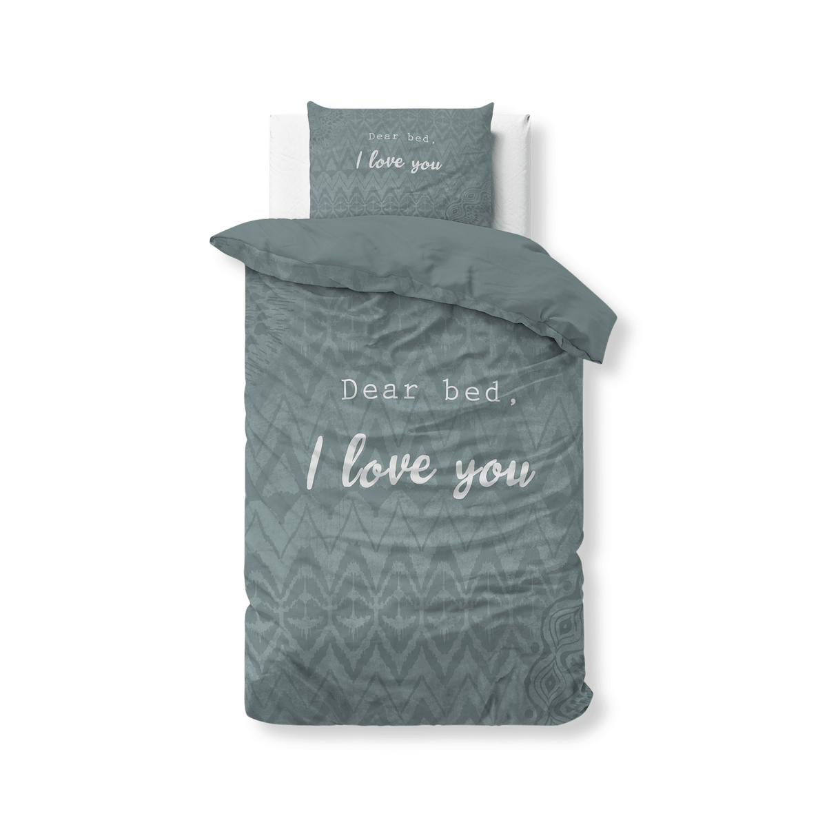 Dekbedovertrek DEAR BED 140 Groen