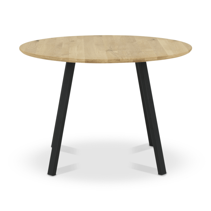 Eettafel NEWTON Ø110 Massief Eik Eettafel NEWTON Ø110 Massief Eik