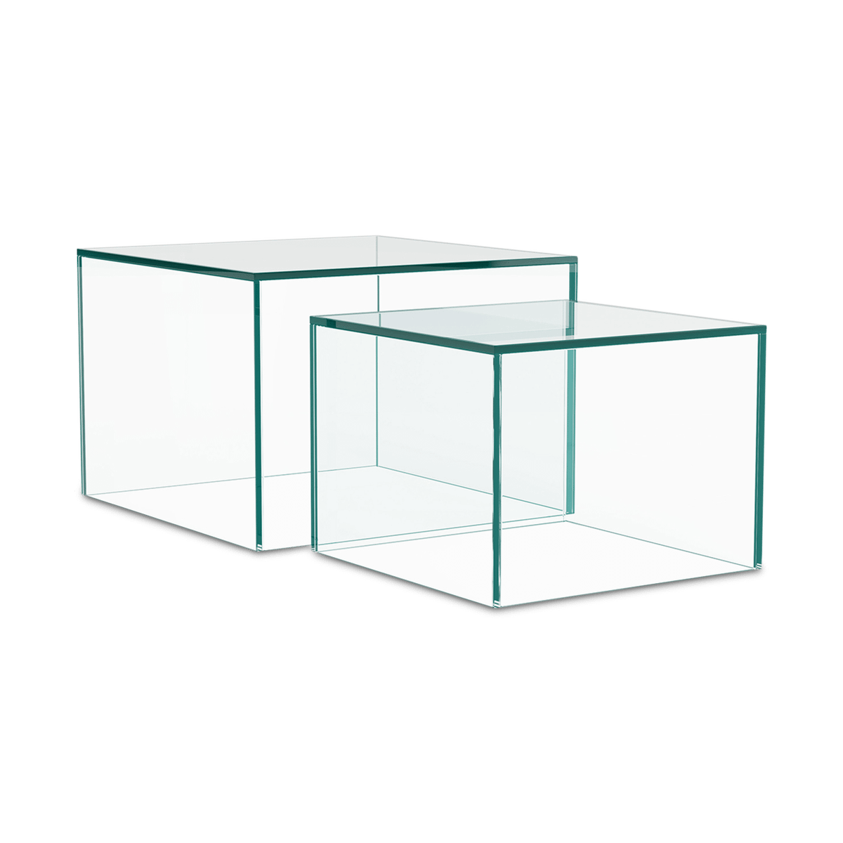 Salontafelset LIVA Glass Crystal Clear