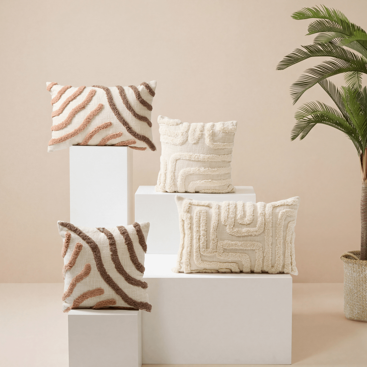 Kussen KHAWI 58x38 Beige