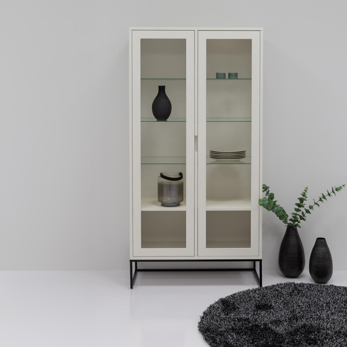 Tenzo Vitrinekast LIPP Cotton White Matt