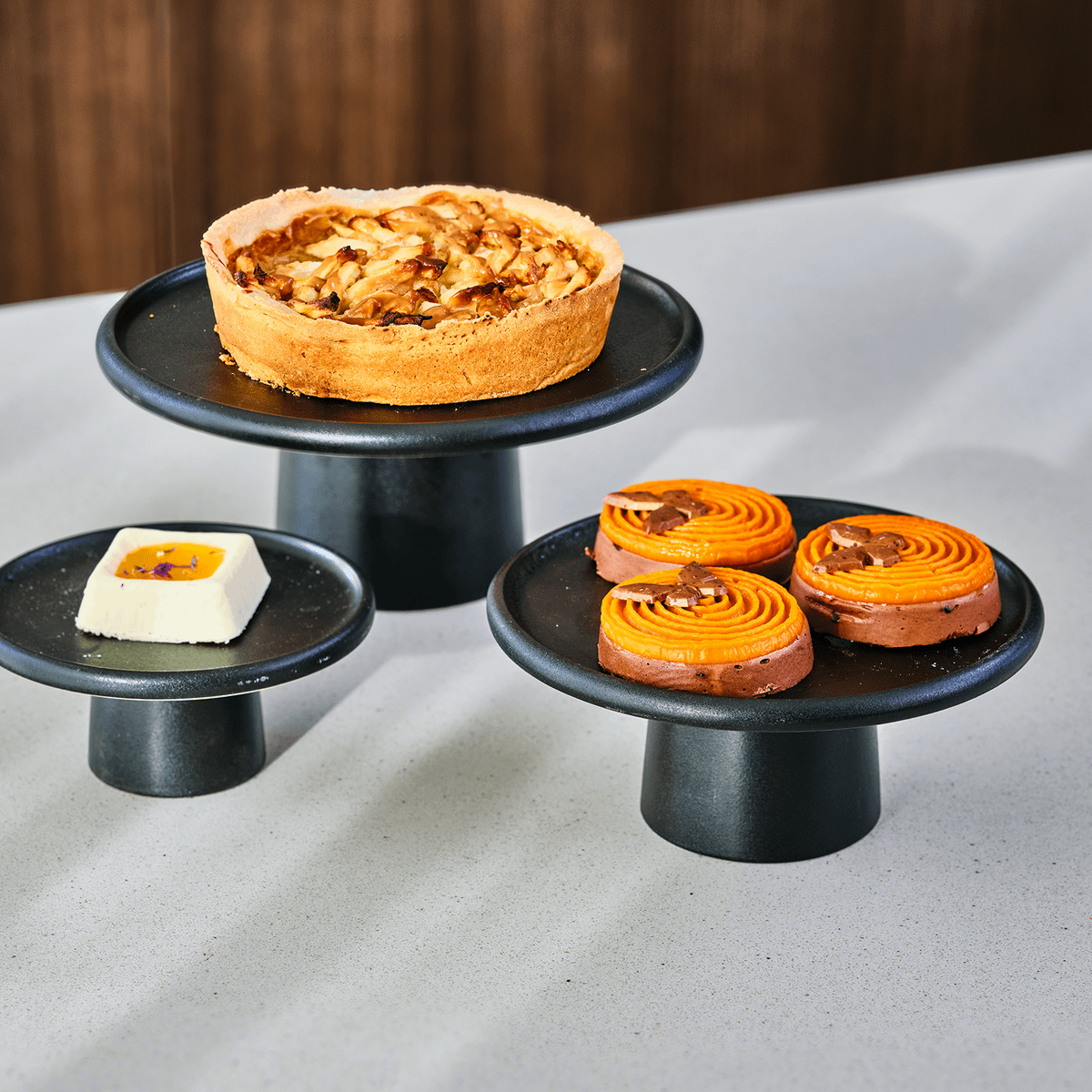 Taartschotel HELIPS Ø15.5 Keramiek Zwart