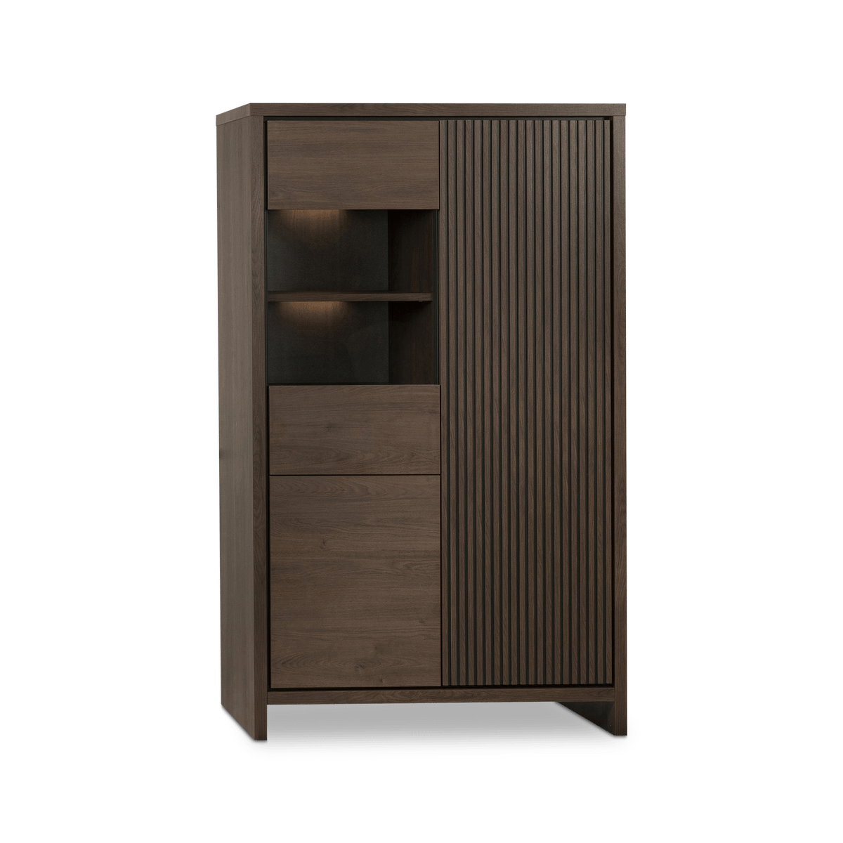 Bergkast VELONA Brown Oak B113