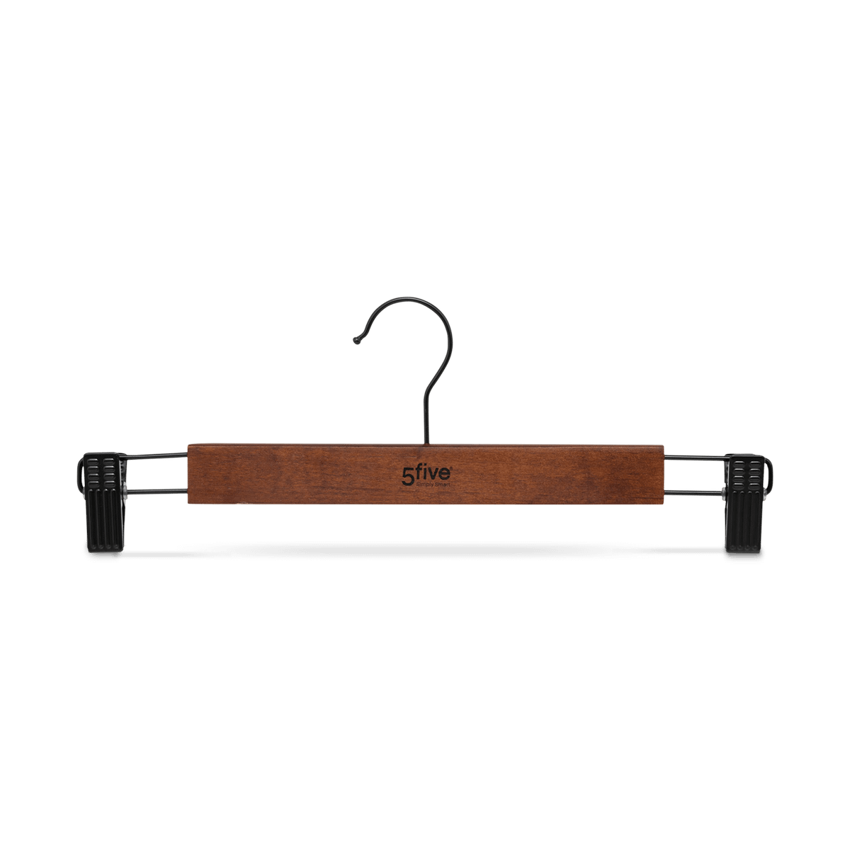 Kleerhanger EBRO Knijpers Hout Donkerbruin