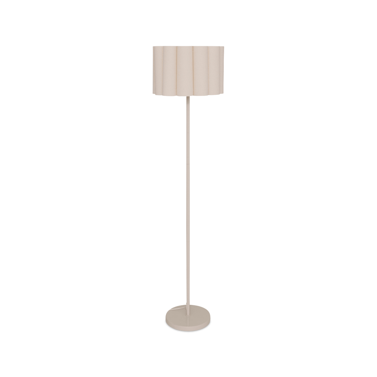 Vloerlamp RONIA Beige m/Kap
