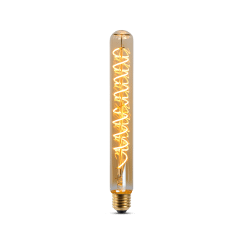 LED-Lamp Buis 25cm E27-5W-Amber LED-Lamp Buis 25cm E27-5W-Amber