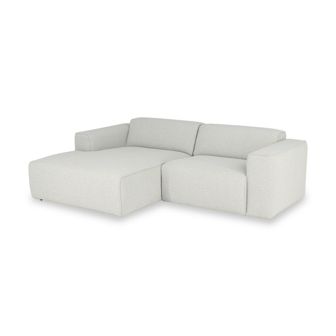 Hoeksalon SMILE Longchair Links Copenhagen Wit B234 Hoeksalon SMILE Longchair Links Copenhagen Wit B234