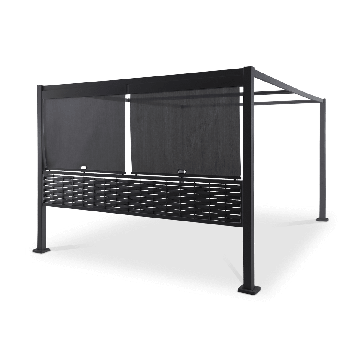 Zonwering S/2 voor Pergola ORTIGIA Grafiet 