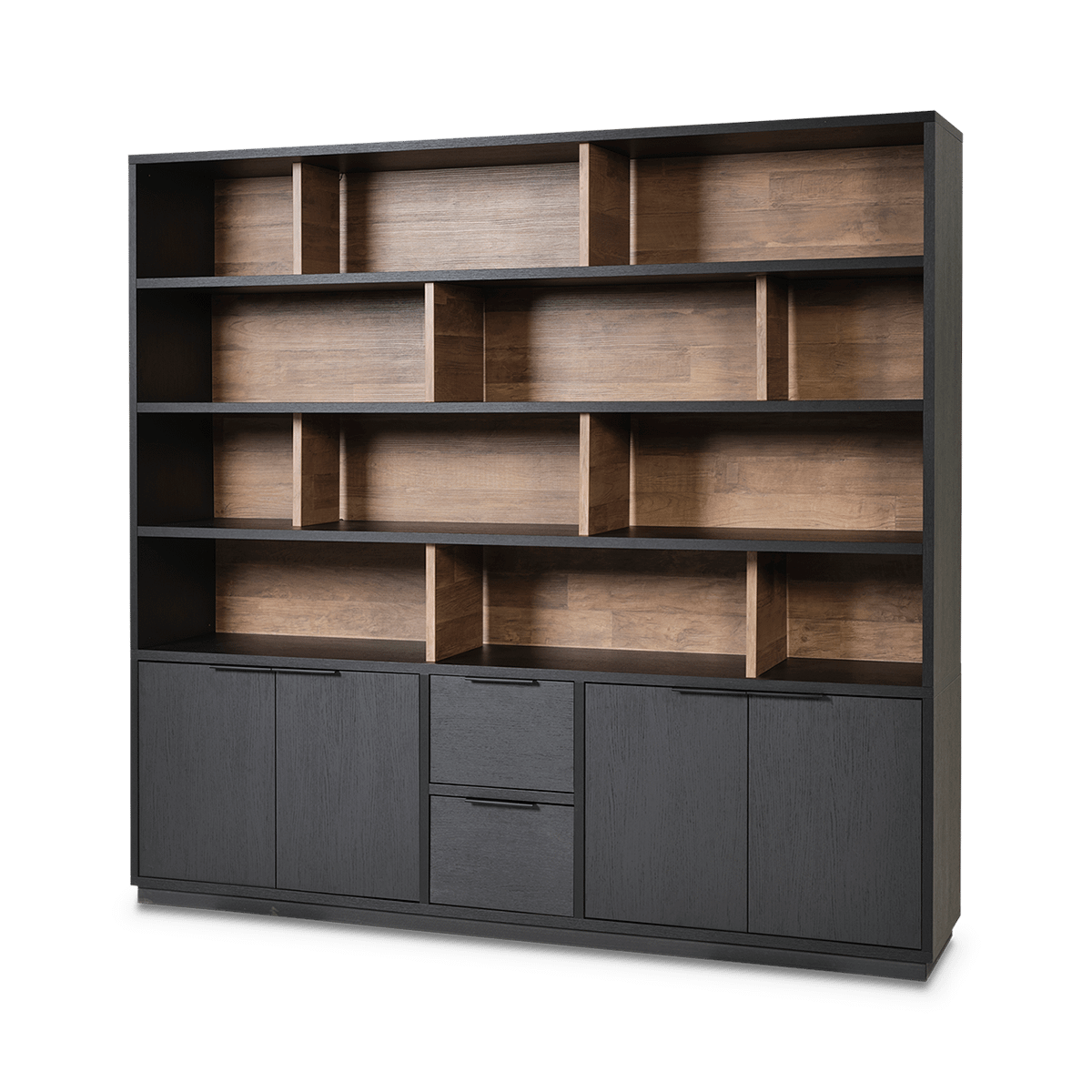 Wandkast TOSCANA Elegant Zwart B207