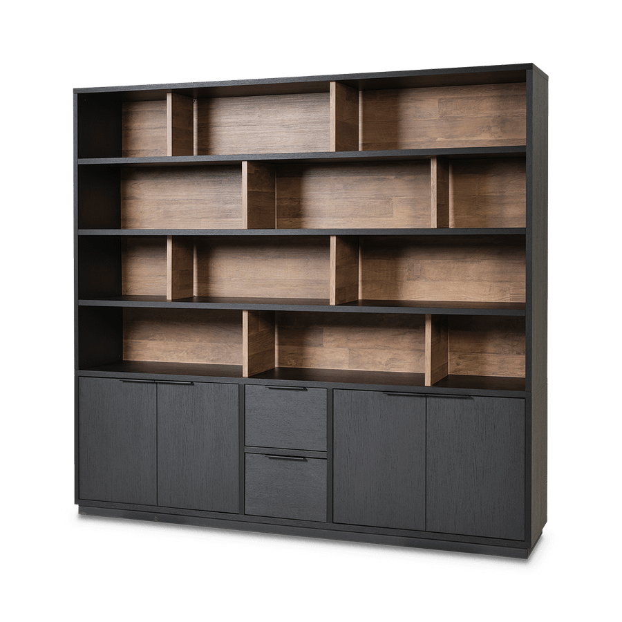 Wandkast TOSCANA Elegant Zwart B207 Wandkast TOSCANA Elegant Zwart B207