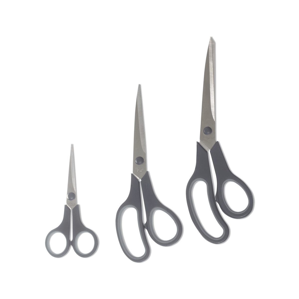 S/3 Schaar ESSIA Grijs