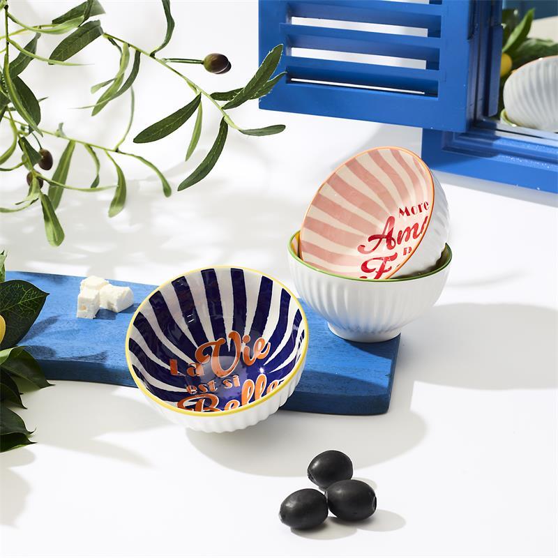 Kommetje DOLCE VITA Keramiek Multi Ass.