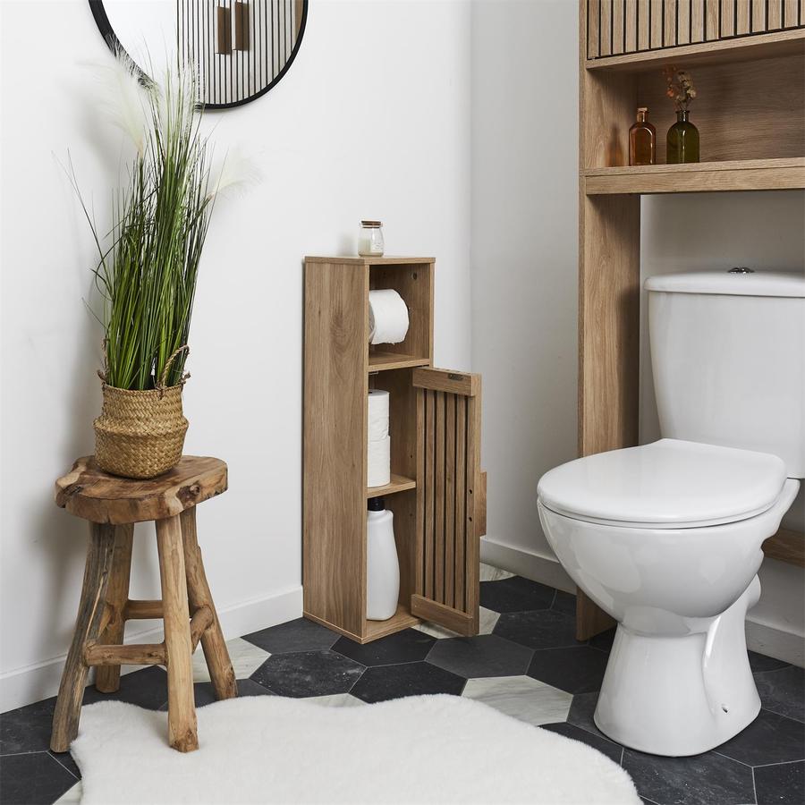 WC-Rolhouder CALUNA M/Deur Naturel WC-Rolhouder CALUNA M/Deur Naturel