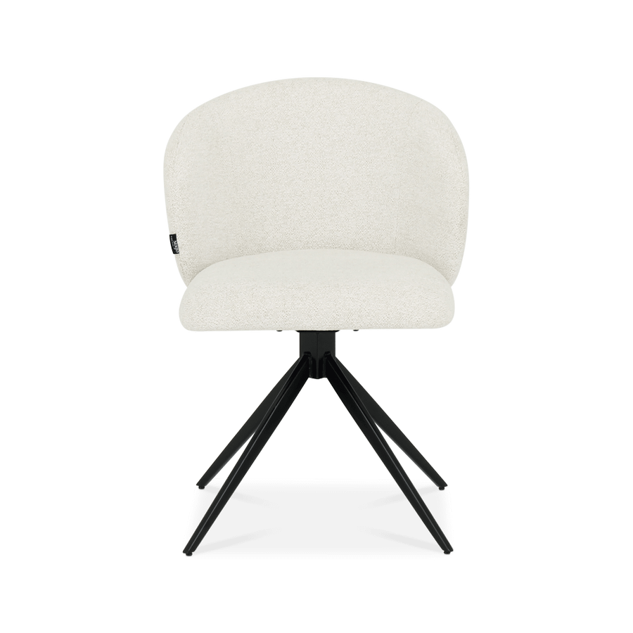 Stoel BALDER 180° Cream Pt Zwart Stoel BALDER 180° Cream Pt Zwart