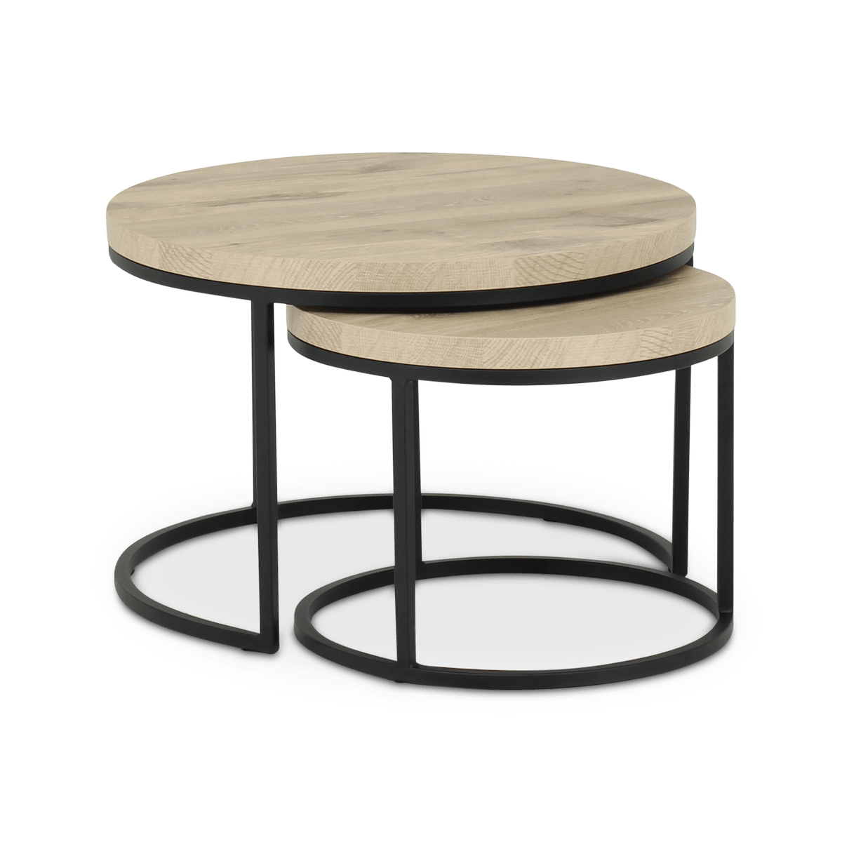 Salontafel Set van 2 SIGNA Canyon Oak