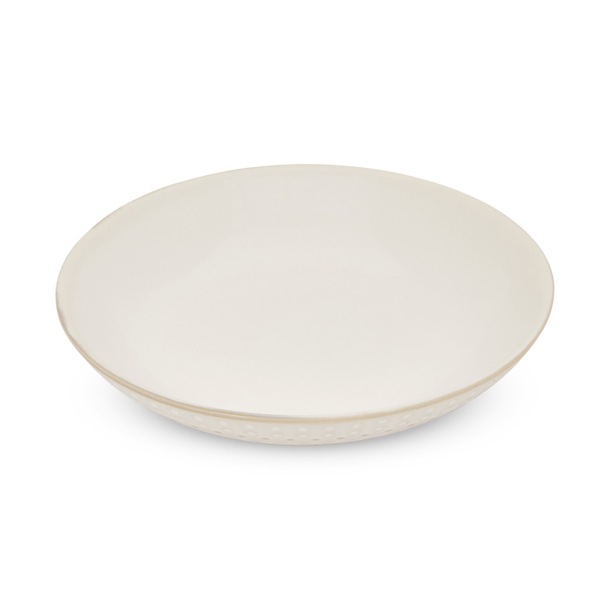 Diep Bord CAZIMA Ø20 Stippen Beige