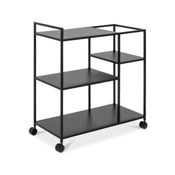 Opbergtrolley 3 leggers SPARROW Metaal Zwart Opbergtrolley 3 leggers SPARROW Metaal Zwart