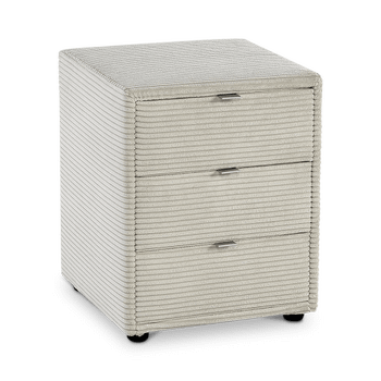 Nachttafel BEST Ribfluweel 426/17 Greige Nachttafel BEST Ribfluweel 426/17 Greige