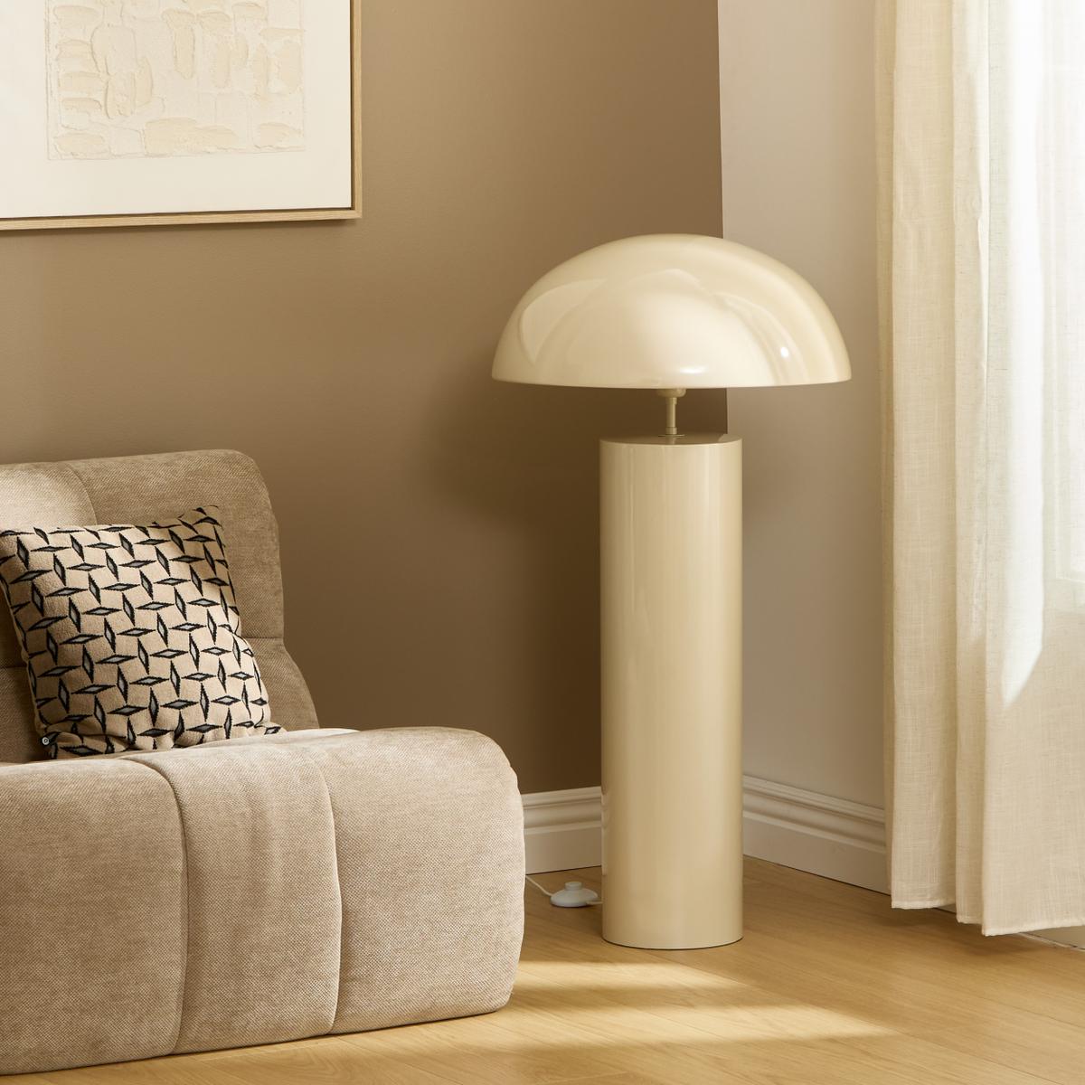 Vloerlamp YLUSSE Metaal Beige