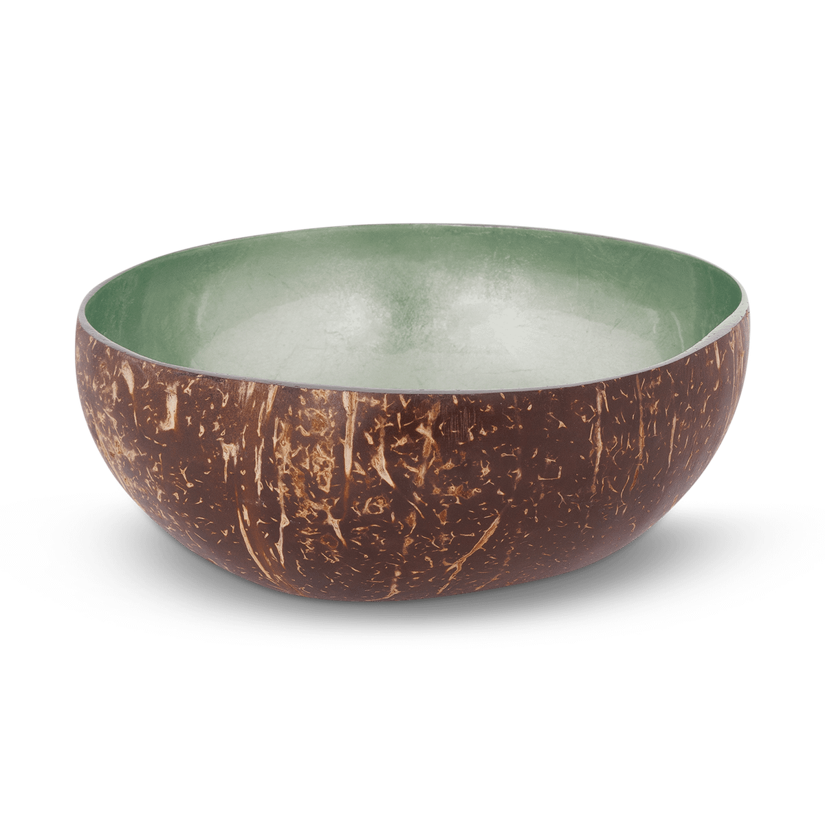 Cocosbowl NOYA Metallic Mint Green Leaf
