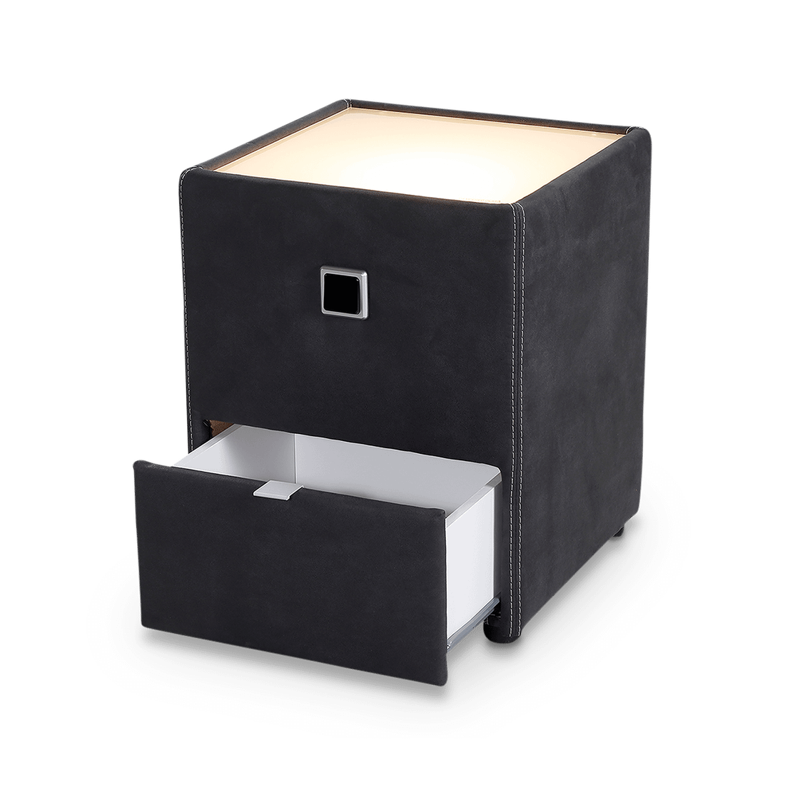 Nachttafel ASTEN Microvezel 469/09 Antraciet Nachttafel ASTEN Microvezel 469/09 Antraciet