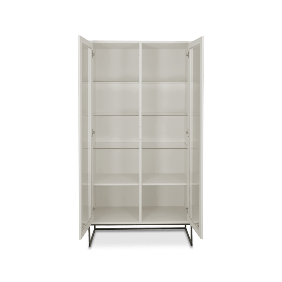 Tenzo Vitrinekast LIPP Cotton White Matt Tenzo Vitrinekast LIPP Cotton White Matt