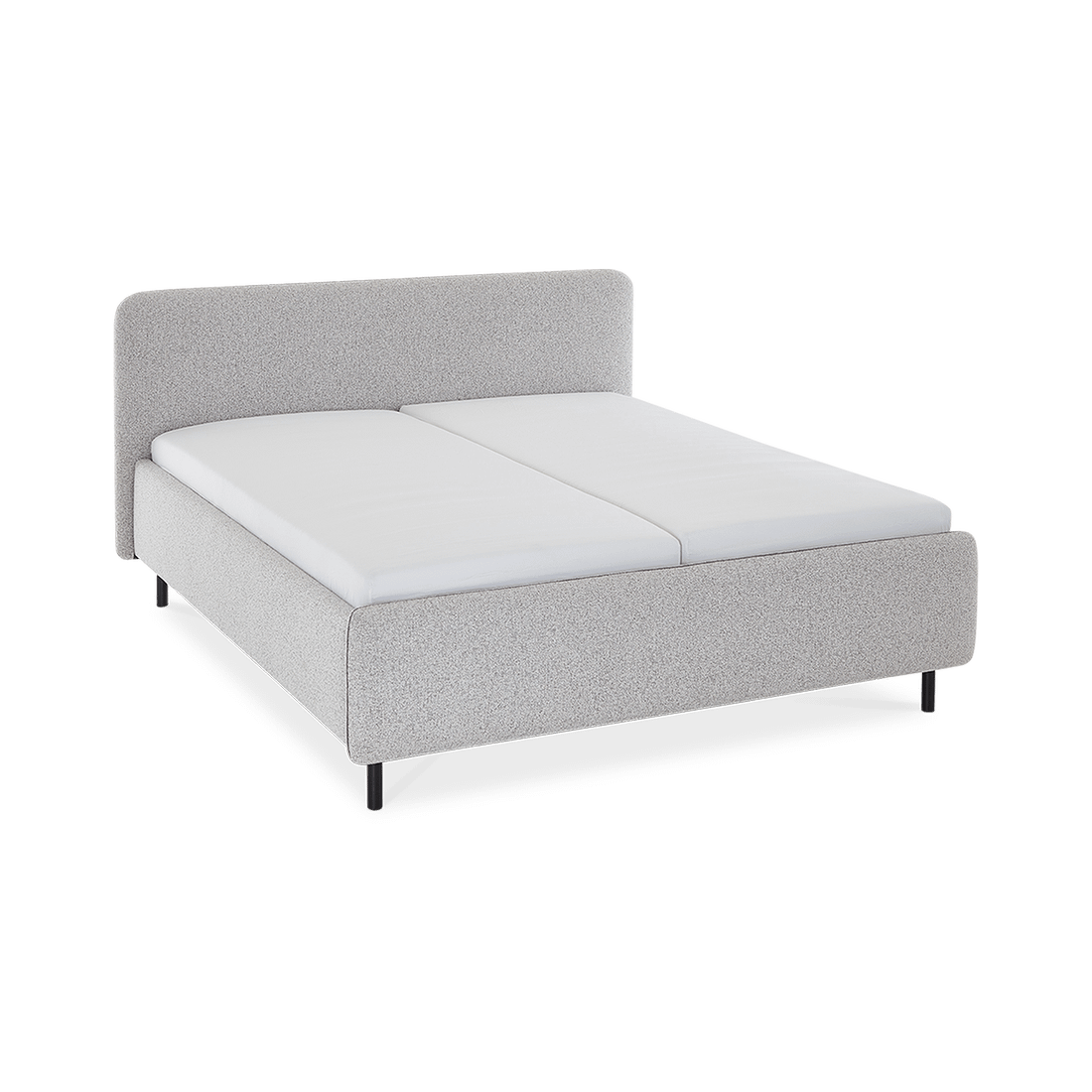 Bedkader ZEGER Lichtgrijs 160x200 Bedkader ZEGER Lichtgrijs 160x200