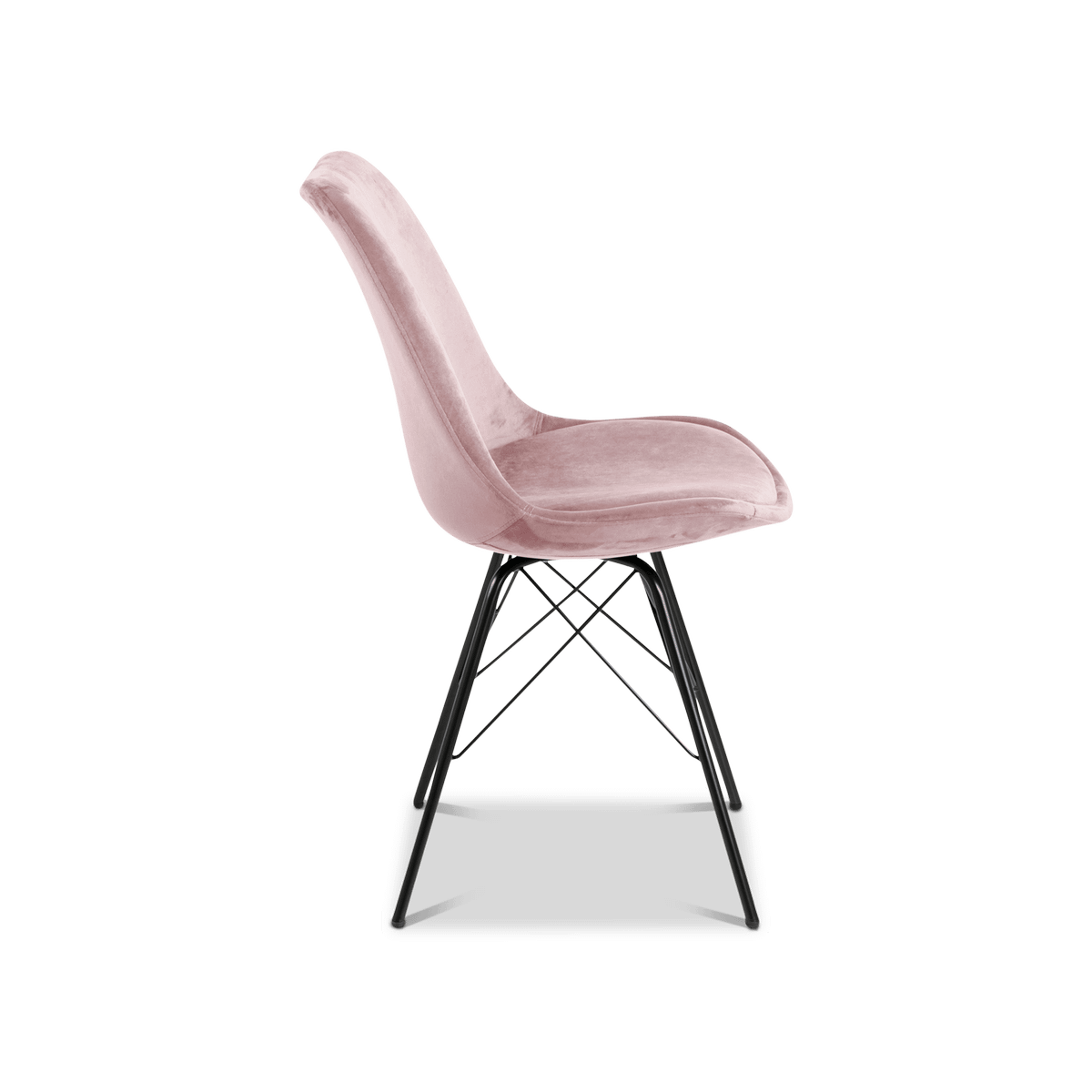 Kuipstoel KORDELIO VIC fabric dusty rose 18