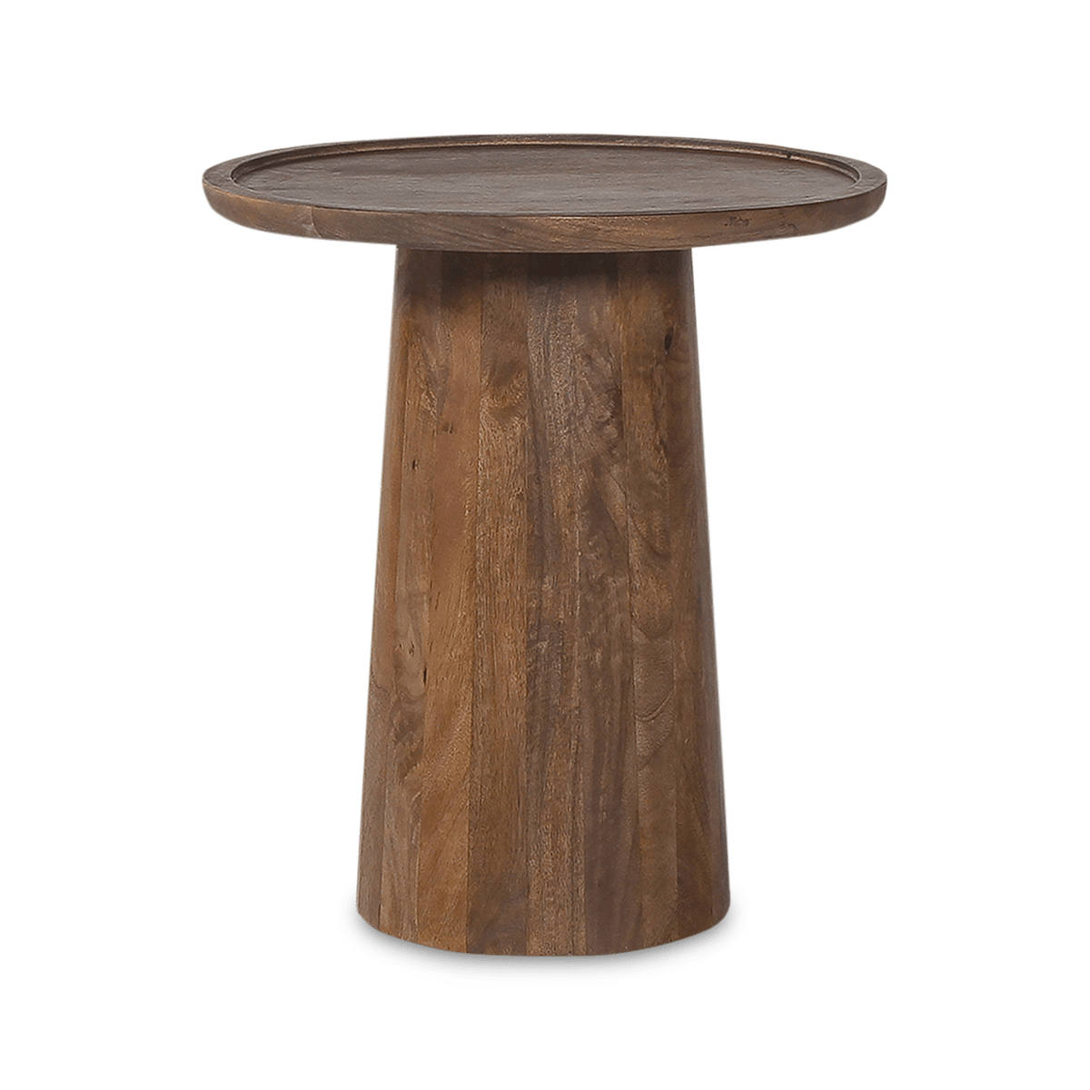 Salontafel TIAGO Ø45 Mango Lichtbruin