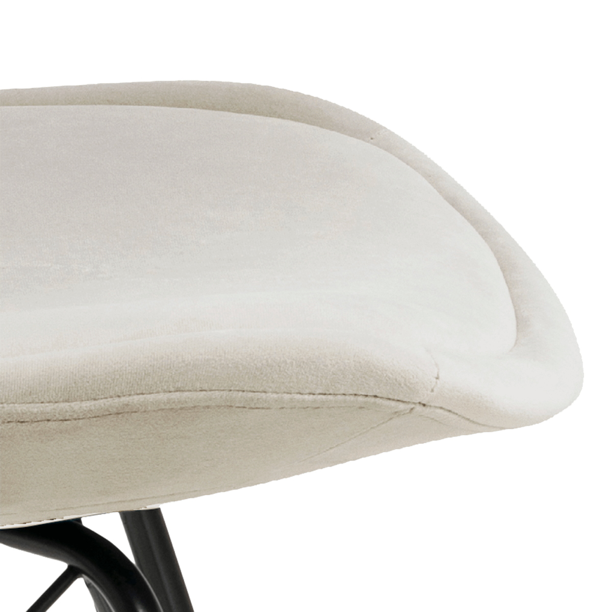 Kuipstoel KORDELIO VIC fabric sand A80