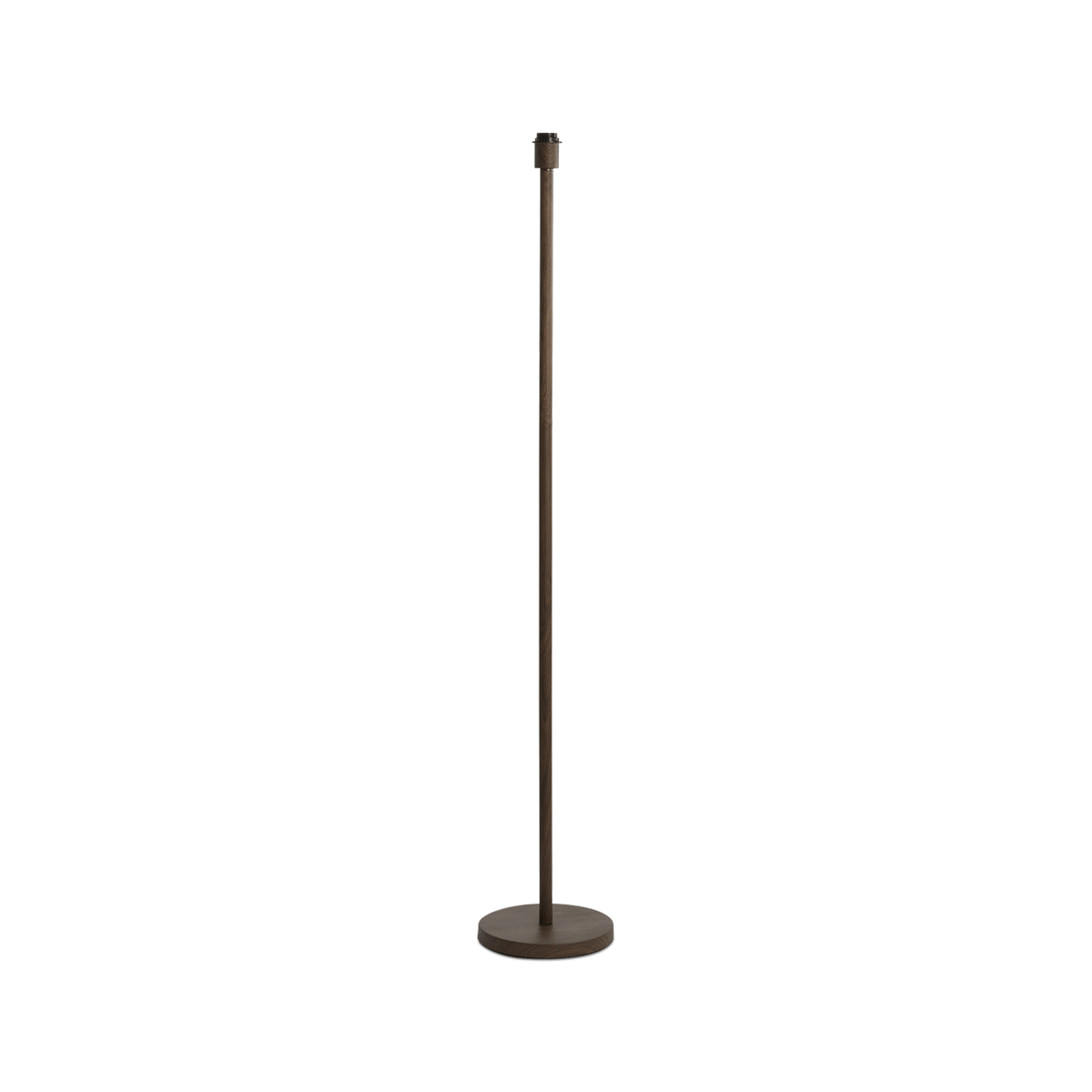Lampvoet WASHINGTON Vloerlamp Houtlook Donkerbruin
