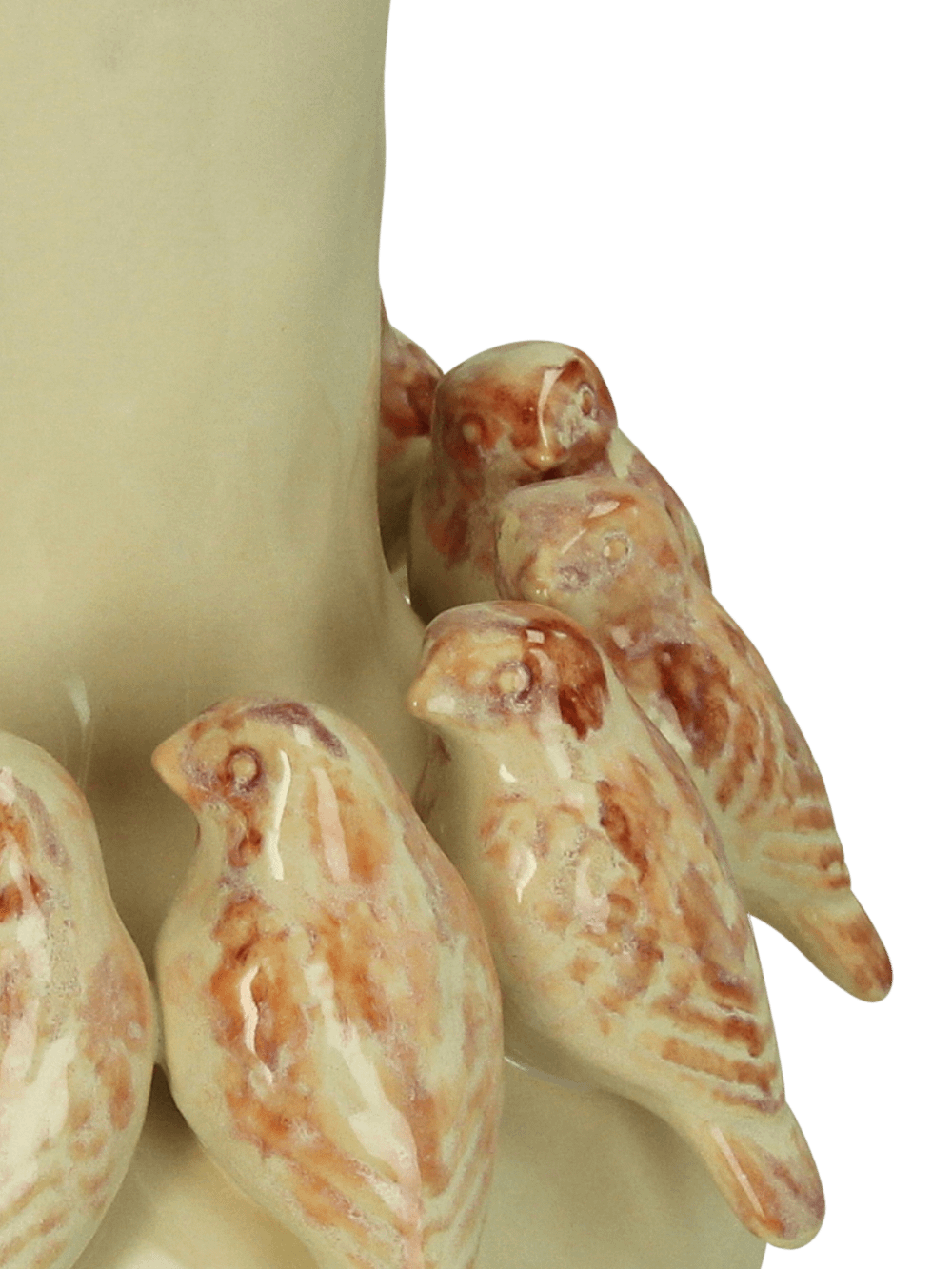 Vaas DEZSO XL Vogels Ker. Beige/Terra
