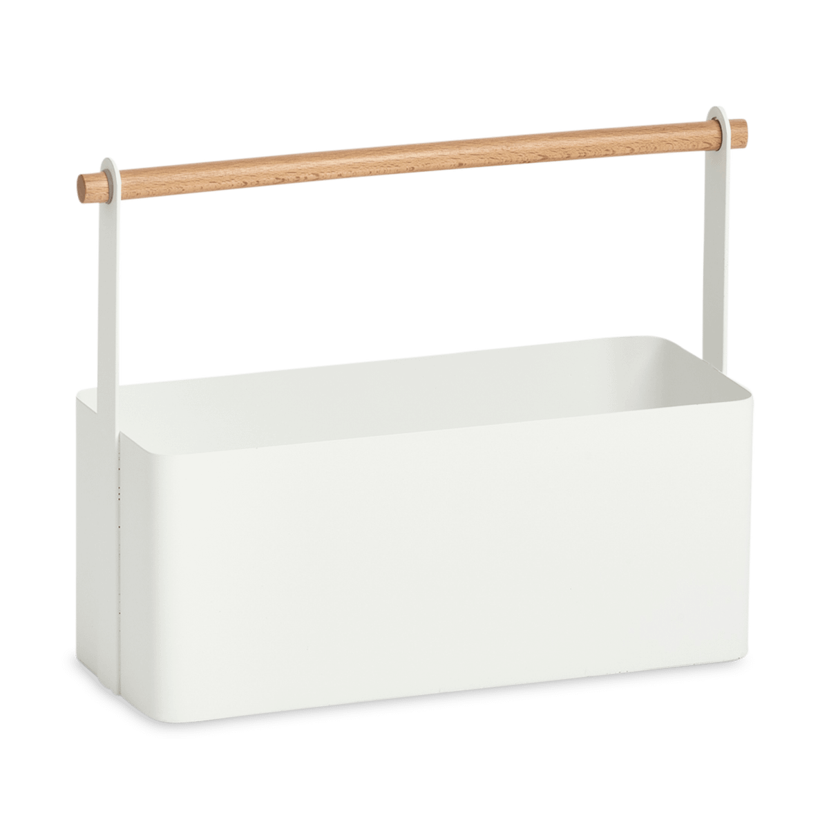 Organiser WHIRT Rh. Met. Wit/Bamboe