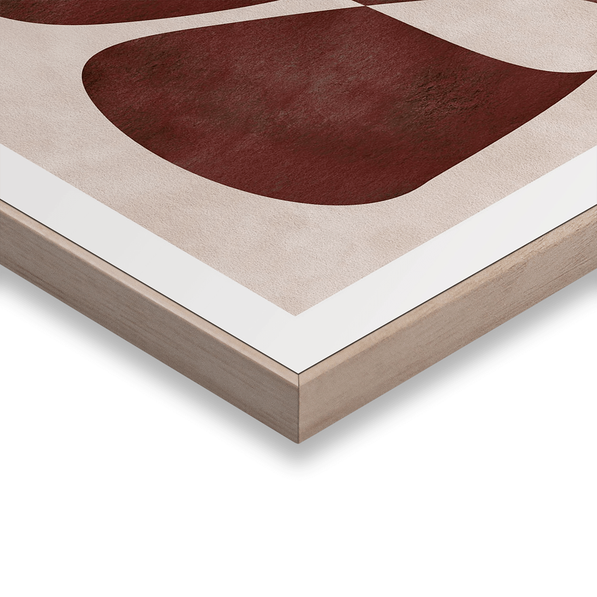 Slim Frame Wood Imagination Earth