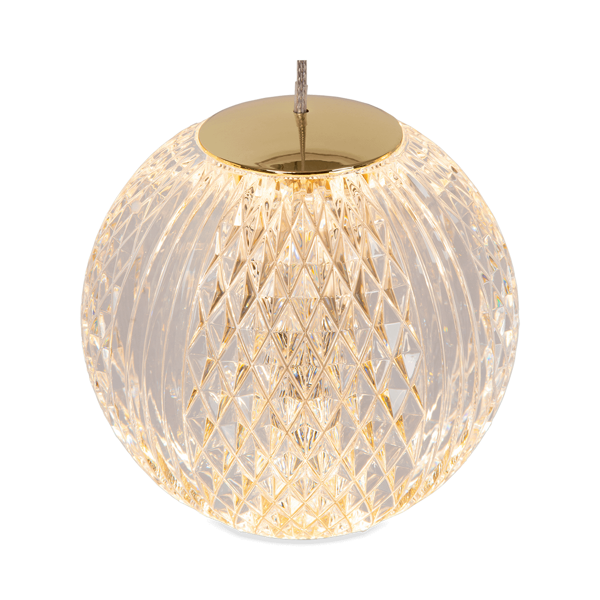 Hanglamp CINTRA Lang 5Del. Transparant