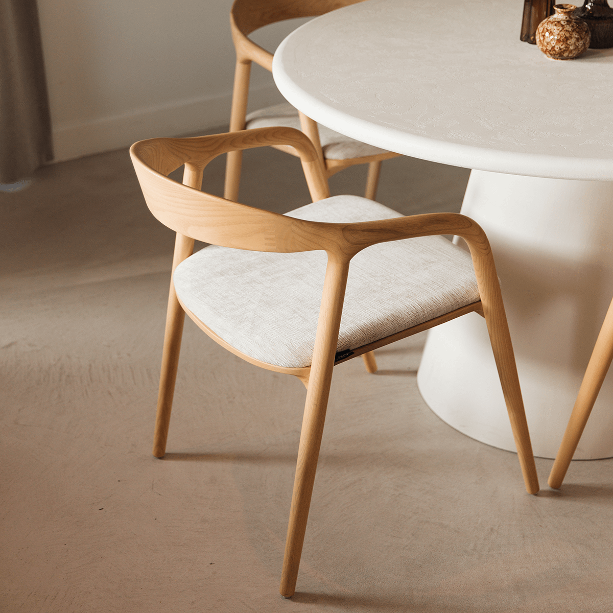 Stoel HANSON Ash Wood Natural