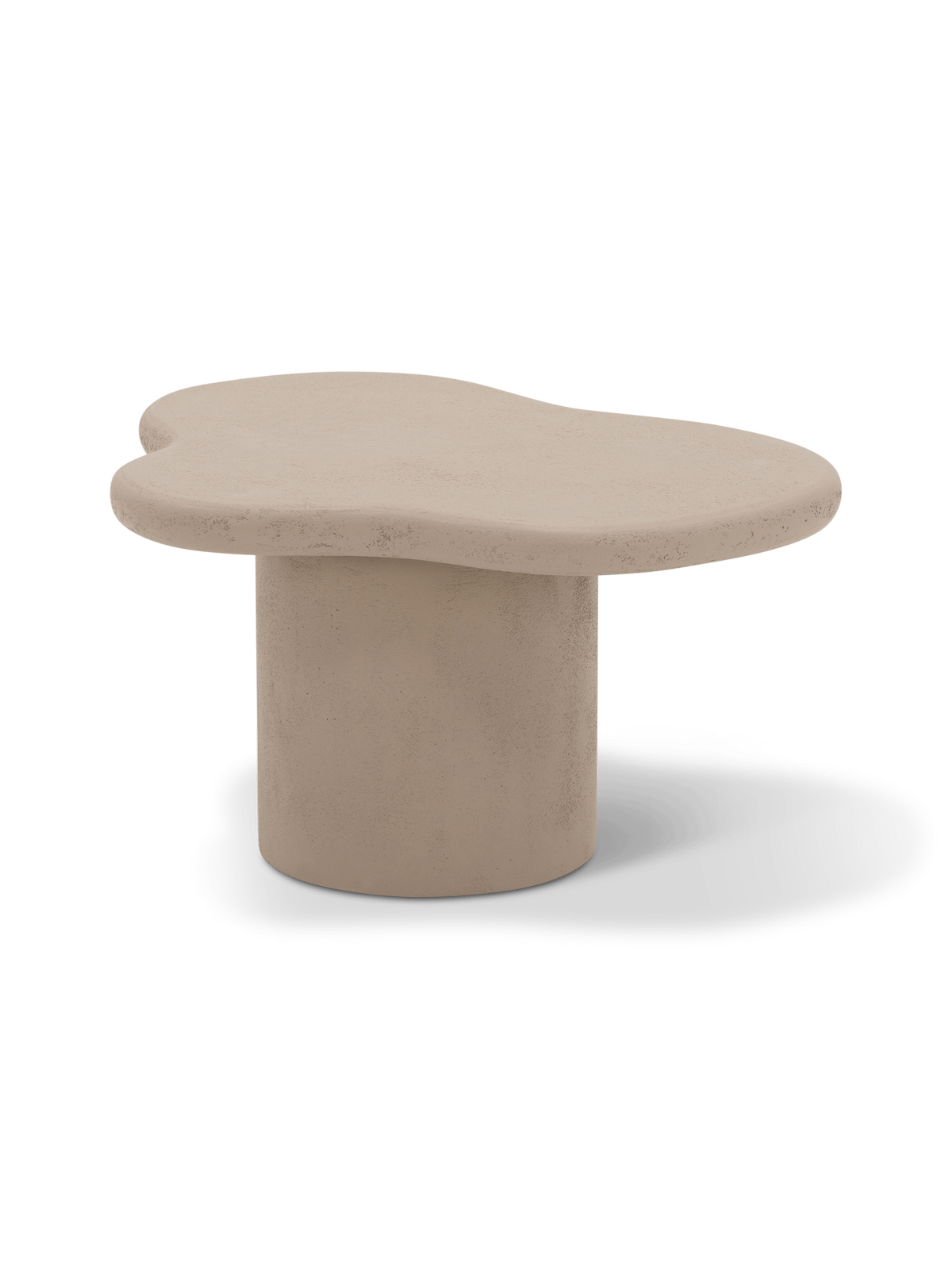 Bijzettafel Noguchi Microcement Sand 68 x 54 cm