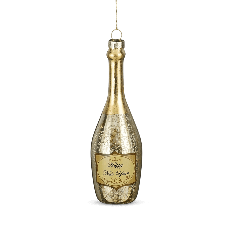 Hanger CHAMPAGNE Champagnefles Goud Hanger CHAMPAGNE Champagnefles Goud