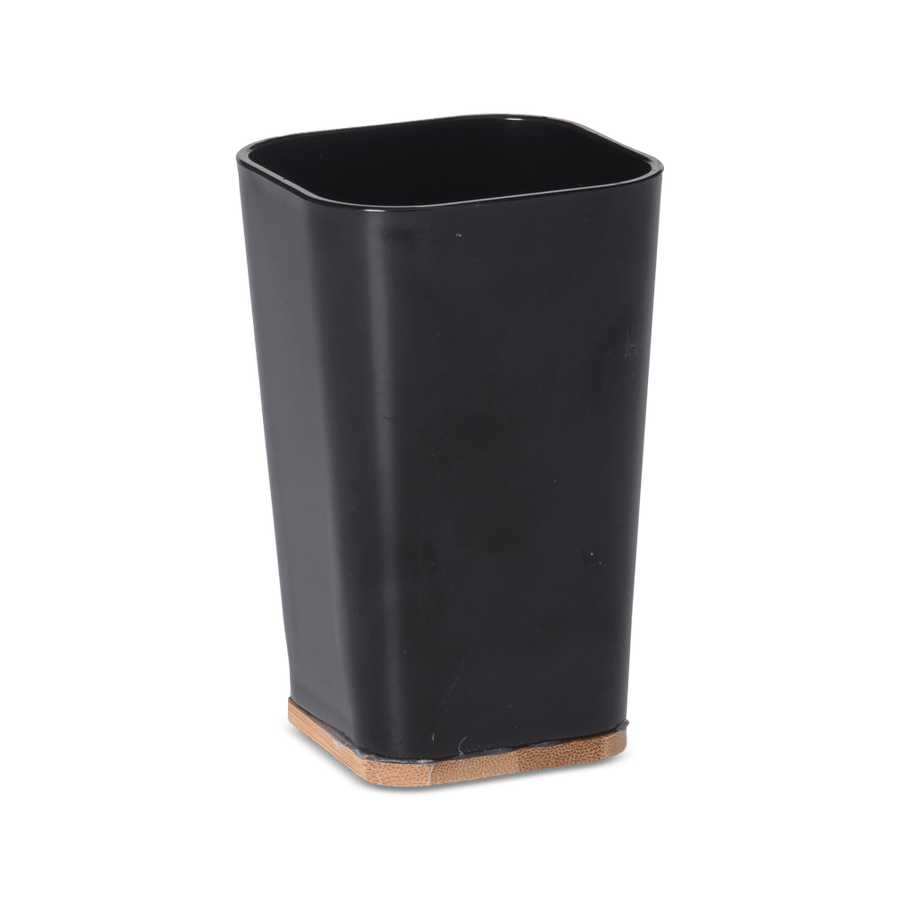 Beker BLACKWOOD Zwart/Bamboe Beker BLACKWOOD Zwart/Bamboe